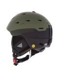 Miniatura Cairn, Maverick Mips casco unisex Mat Metallic Lichen Black verde 