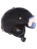 Miniatura Cairn, Maverick Visor Evolight Nxt casco con visera unisex Black negro 