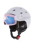 Miniatura Cairn, Maverick Visor Evolight Nxt casco con visera unisex White blanco 