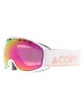 Miniatura Cairn, Omega gafas de esquí unisex Mat White Latte blanco, rosa 