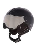 Miniatura Cairn, Orbit Visor J casco con visera niños Mat Black negro 