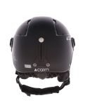 Miniatura Cairn, Orbit Visor J casco con visera niños Mat Black negro 