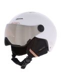 Miniatura Cairn, Orbit Visor casco con visera unisex Mat White Coffee blanco 