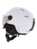 Miniatura Cairn, Orbit Visor casco con visera unisex Mat White Coffee blanco 