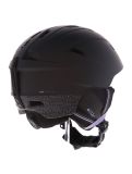 Miniatura Cairn, Profil casco unisex Mat Black Leopard negro, púrpura 