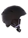 Miniatura Cairn, Profil casco unisex Mat Black Leopard negro, púrpura 