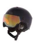 Miniatura Cairn, Reflex Visor casco con visera unisex Mat Black Gold negro 