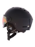 Miniatura Cairn, Reflex Visor casco con visera unisex Mat Black Gold negro 