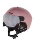 Miniatura Cairn, Reflex Visor casco con visera unisex Mat Metallic Dust rosa 