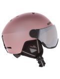 Miniatura Cairn, Reflex Visor casco con visera unisex Mat Metallic Dust rosa 