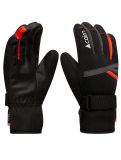 Miniatura Cairn, Styl J C-Tex guantes de esquí niños Graphite Scarlet gris, negro 