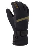 Miniatura Cairn, Styl W C-Tex guantes de esquí mujeres Black Forest Gold Goud, negro 