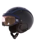 Miniatura Casco, SP-6 casco con visera unisex Navy-Black Structure azul, negro 