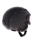 Miniatura Casco, SP-6 casco con visera unisex Black Structure negro 