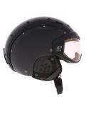 Miniatura Casco, SP-6 casco con visera unisex Black Structure negro 