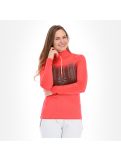 Miniatura CMP, 30L1386 jersey mujeres fluo rojo