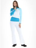 Miniatura CMP, 33L0346 jersey mujeres Giada azul, blanco 