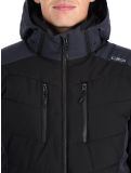 Miniatura CMP, 33W0837 chaqueta de esquí hombres Black gris, negro 