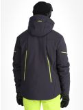 Miniatura CMP, 33W0897 chaqueta de esquí softshell hombres Anthracite / Acid Yellow gris 