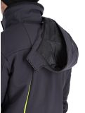 Miniatura CMP, 33W0897 chaqueta de esquí softshell hombres Anthracite / Acid Yellow gris 