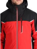 Miniatura CMP, 33W0897 chaqueta de esquí softshell hombres Ferrari Black negro, rojo 