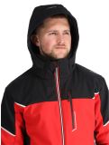 Miniatura CMP, 33W0897 chaqueta de esquí softshell hombres Ferrari Black negro, rojo 