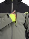 Miniatura CMP, 33W0897 chaqueta de esquí softshell hombres Kaki verde 