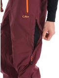 Miniatura CMP, 33W2887 pantalones de esquí hardshell hombres Burgundy borgoña 