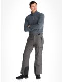 Miniatura CMP, 34W4387 pantalones de esquí hombres Black Melange gris 