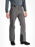 Miniatura CMP, 34W4387 pantalones de esquí hombres Black Melange gris 