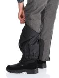 Miniatura CMP, 34W4387 pantalones de esquí hombres Black Melange gris 