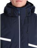 Miniatura CMP, 34W4677 chaqueta de esquí hombres Black Blue azul 