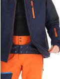 Miniatura CMP, 34W4717 chaqueta de esquí hombres Black Blue azul 