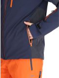 Miniatura CMP, 34W4717 chaqueta de esquí hombres Black Blue azul 