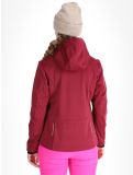 Miniatura CMP, 39A5006M chaqueta de esquí softshell mujeres Anemone Melange / Festival rojo 