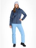 Miniatura CMP, 39A5006M chaqueta de esquí softshell mujeres Blue Melange / Niagara azul 