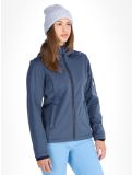 Miniatura CMP, 39A5006M chaqueta de esquí softshell mujeres Blue Melange / Niagara azul 