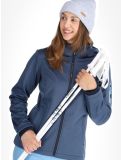 Miniatura CMP, 39A5006M chaqueta de esquí softshell mujeres Blue Melange / Niagara azul 