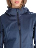 Miniatura CMP, 39A5006M chaqueta de esquí softshell mujeres Blue Melange / Niagara azul 