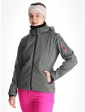 Miniatura CMP, 39A5006M chaqueta de esquí softshell mujeres Mineral Melange verde 