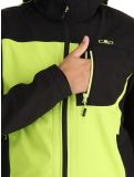 Miniatura CMP, 3A01787N chaqueta de esquí softshell hombres Acid Yellow / Black amarillo, negro 