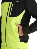 Miniatura CMP, 3A01787N chaqueta de esquí softshell hombres Acid Yellow / Black amarillo, negro 