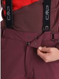 Miniatura CMP, 3W17397N pantalones de esquí hombres Burgundy borgoña 