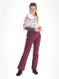 Miniatura CMP, 3W18596N pantalones de esquí mujeres Burgundy borgoña 