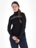 Miniatura CMP, 7H96301 jersey mujeres Black Blue azul 