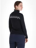 Miniatura CMP, 7H96301 jersey mujeres Black Blue azul 