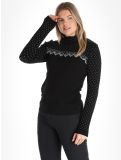 Miniatura CMP, 7H96301 jersey mujeres Black negro 