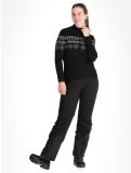 Miniatura CMP, 7H96401 jersey mujeres Black negro 