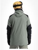 Miniatura ColourWear, Foil chaqueta de esquí hombres Grey Green verde 