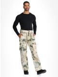 Miniatura ColourWear, M Flight pantalones de esquí hombres Water Camo beige 